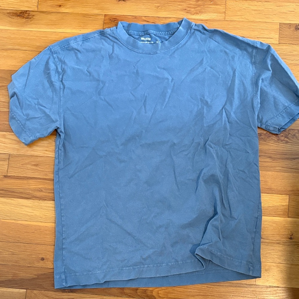 Hollister Classic Blue Short Sleeve Tee